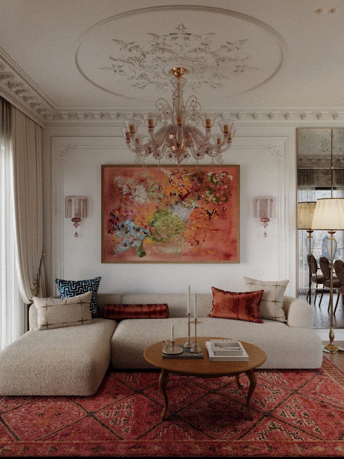 DESIGN.inspo | Stan u Taškentu izgleda kao pariški salon, a detalji su ono što nas je osvojilo