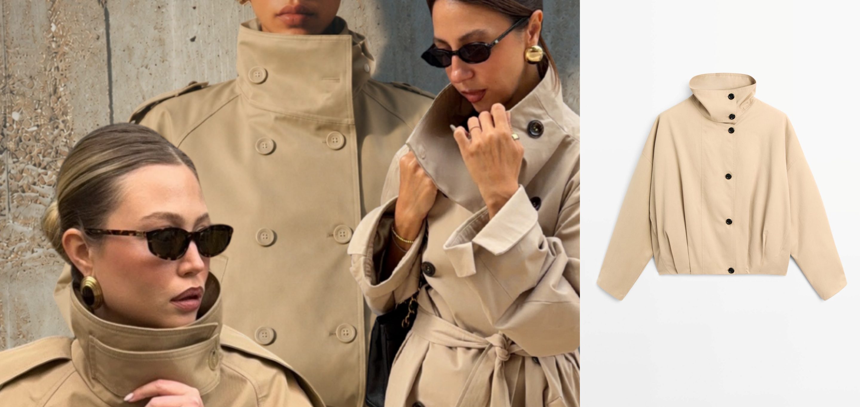 Sve je u ovratniku. Massimo Dutti ima kaputić zbog koje ostavljamo klasične balonere