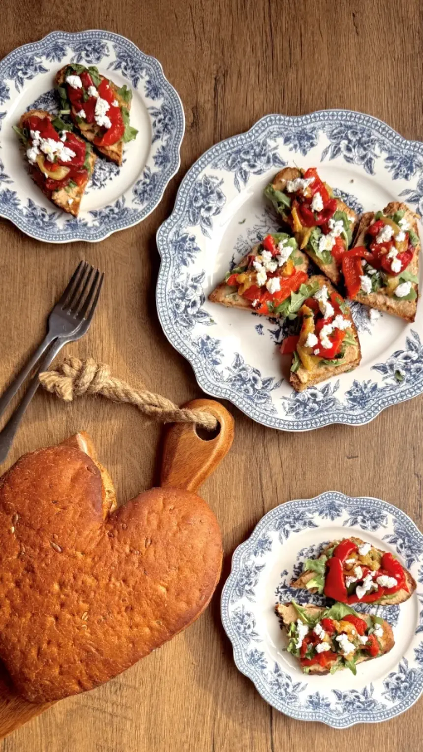 Napravile smo bruskete od srca. Doslovno. A recept je baš jednostavan.