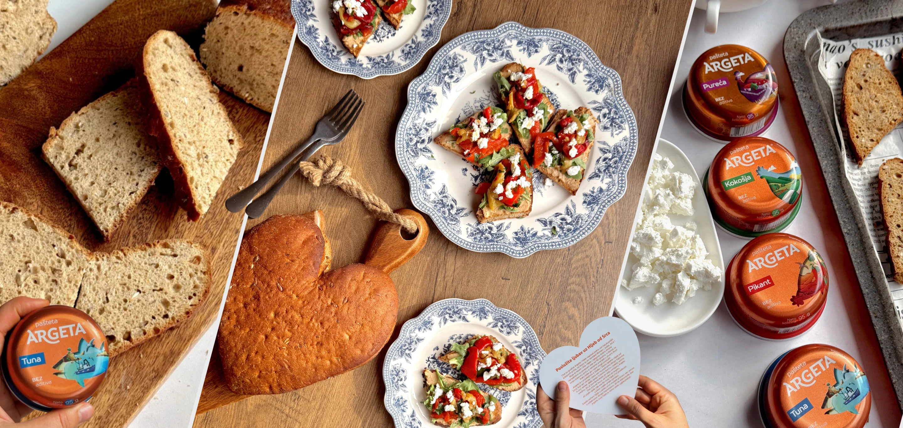 Napravile smo bruskete od srca. Doslovno. A recept je baš jednostavan.