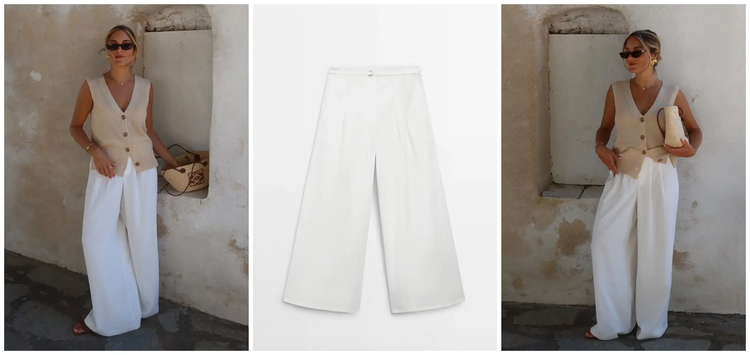 Massimo Dutti: Bijele hlače koje sada nosimo uz sve.