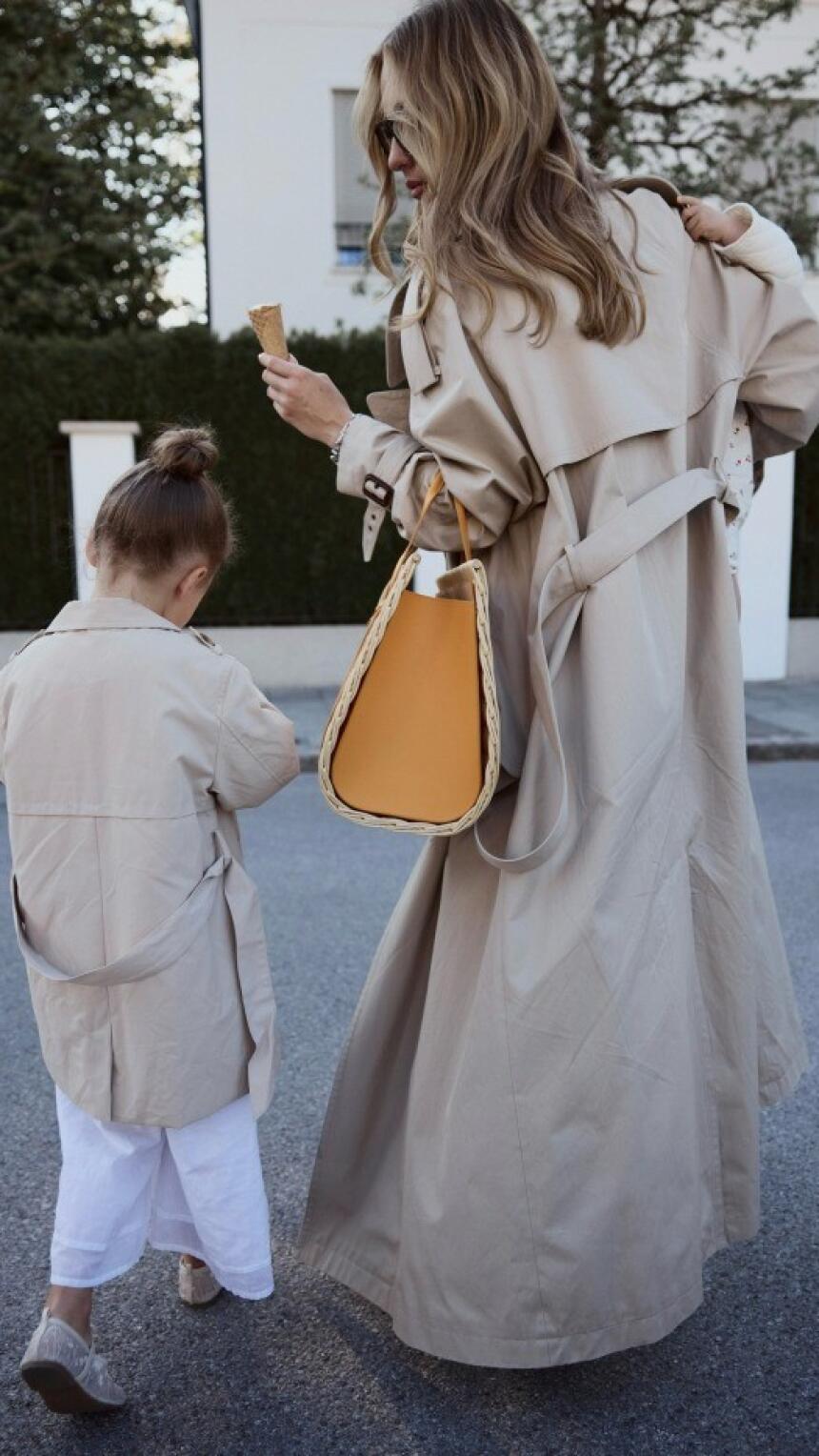 Mama + kćer + baloner = Jesenski stil koji svi primjećuju