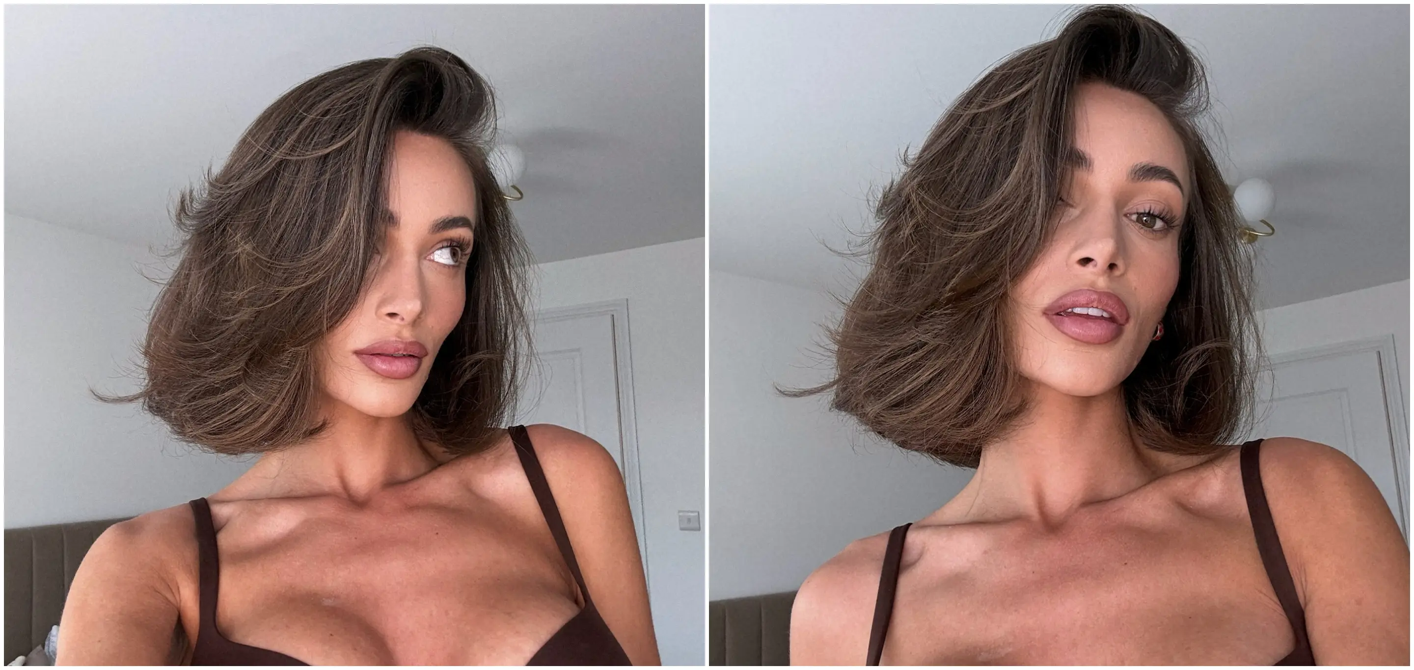 Bob u boji kestena koji osvaja: Savršen jesenski makeover