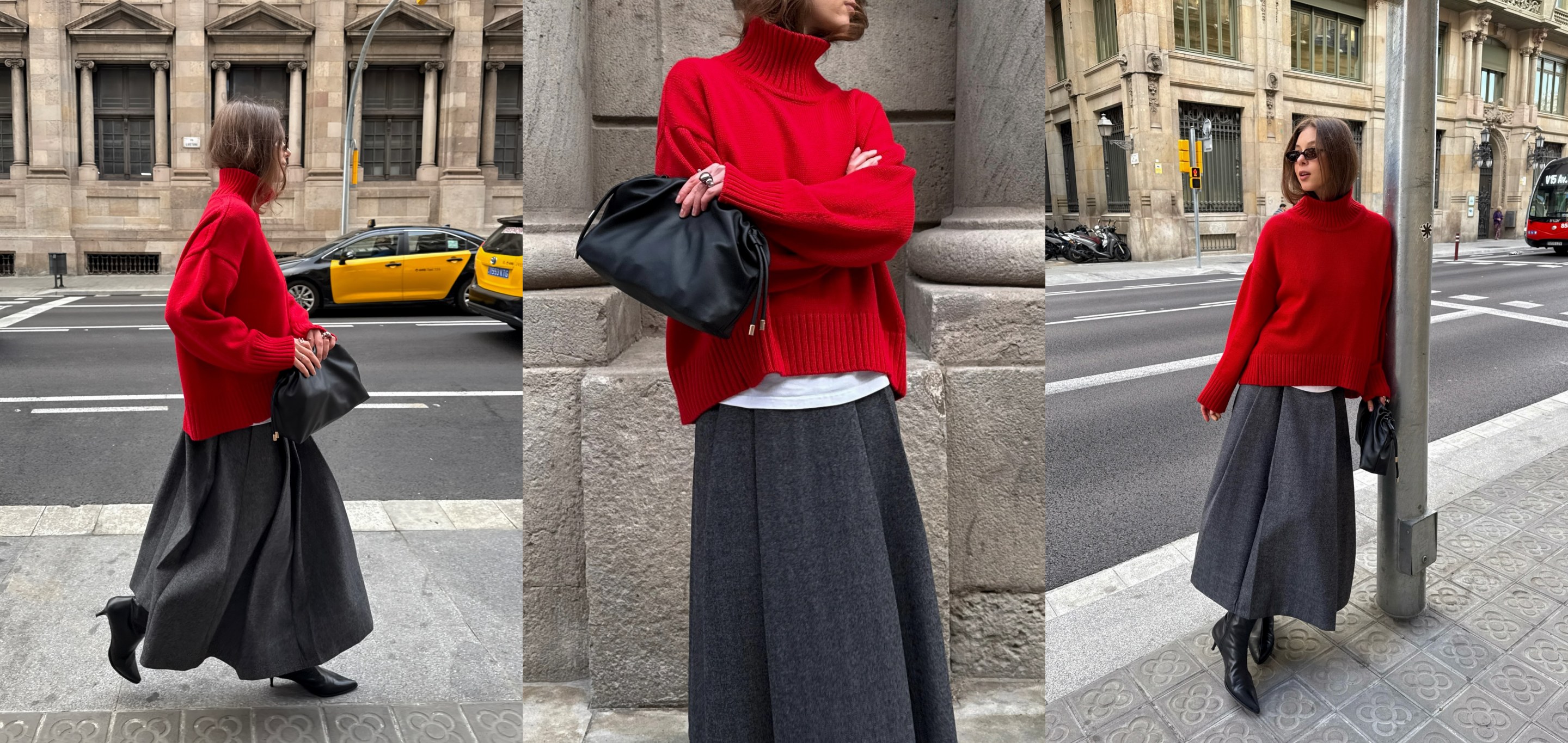 Tražiš nešto što će oživiti tvoje zimske kombinacije? Crveni džemper je odgovor.