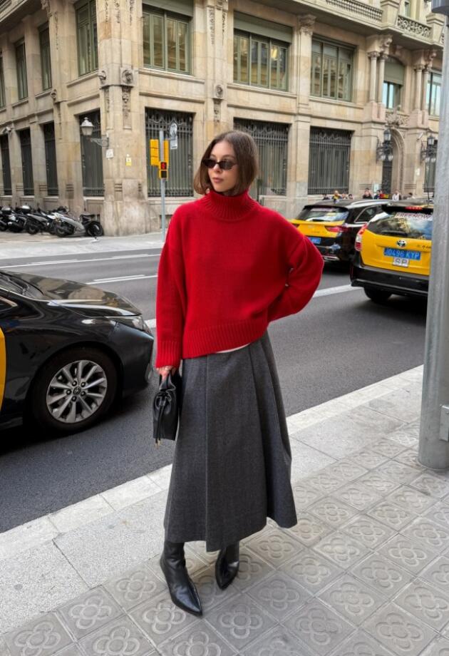 Tražiš nešto što će oživiti tvoje zimske kombinacije? Crveni džemper je odgovor.