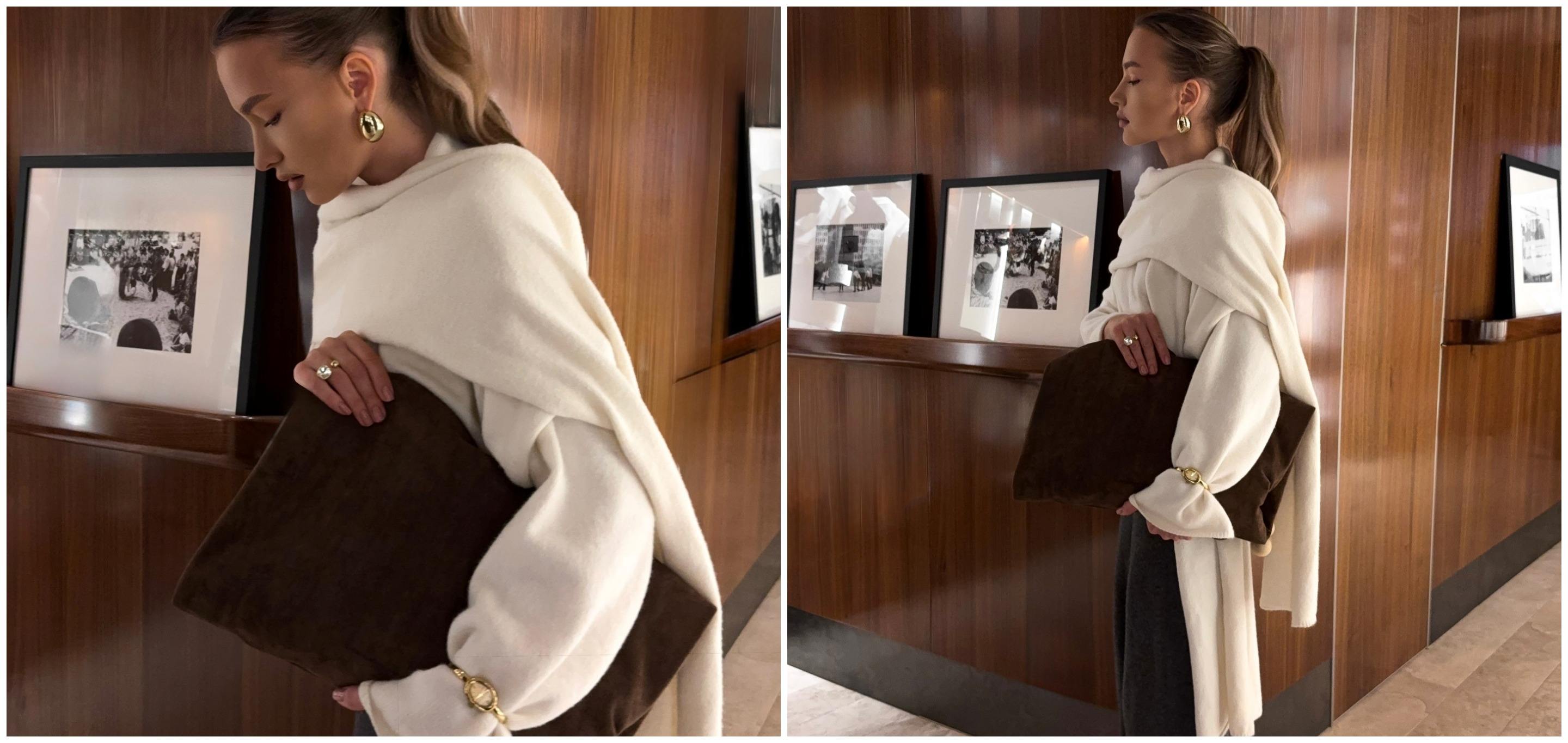 Zimski luksuz na dohvat ruke: Džemper sa šalom od 100% vune uskoro u BiH