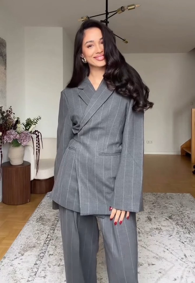 Dugo ste u potrazi za dobrim poslovnim odijelom? Ovo iz H&M s remenom je pravi izbor.