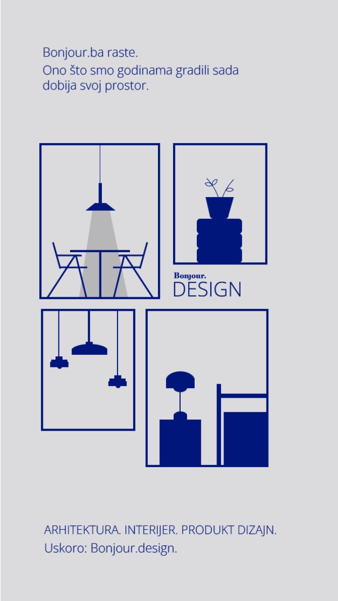 Bonjour.ba uskoro predstavlja novu platformu: Bonjour.DESIGN