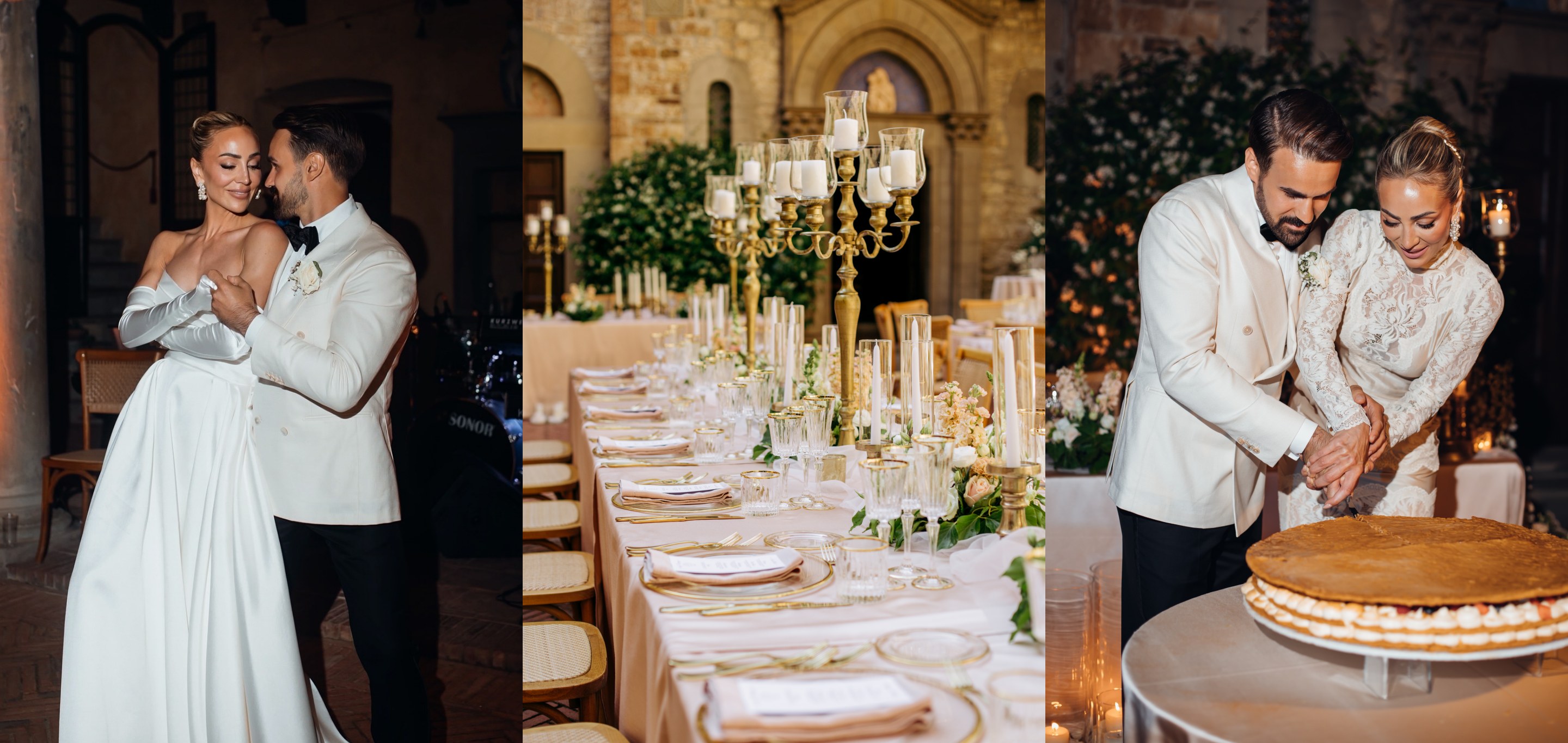 Kako izgleda vjenčanje Almedine i Jasmina u toskanskom dvorcu kada ga fotografiše Nina.