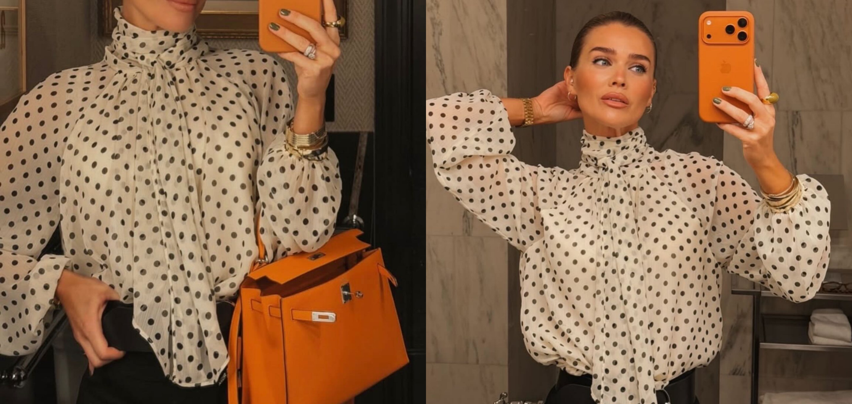 Najslađa bluza na tačkice nalazi se u ZARA radnji i košta manje od 60 KM.