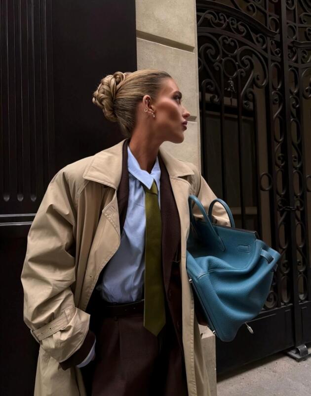 Oversized sako vam visi? Evo kako da izgleda dobro, a ne 'posuđeno’.