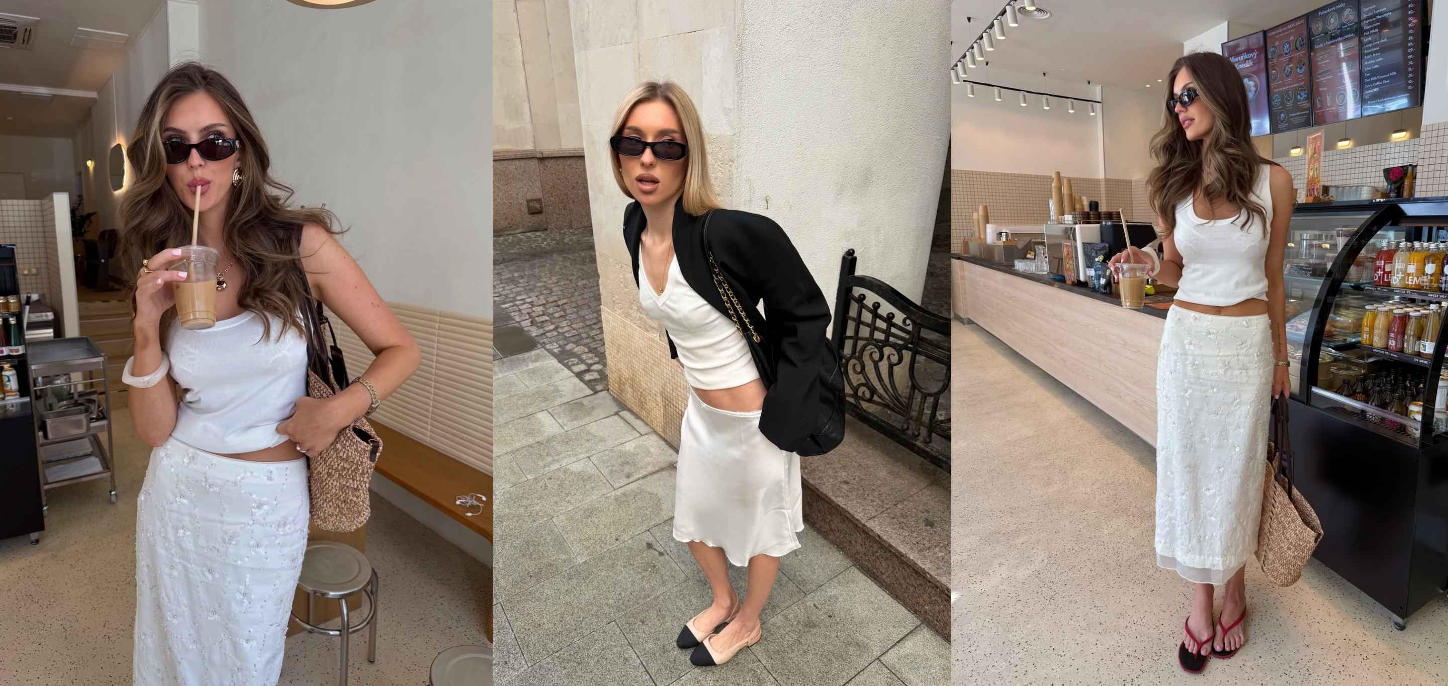 Bijela midi suknja je ljetni klasik koji spašava kombinaciju svaki put