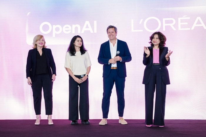 Bonjour.ba- LorealL'Oréal x OpenAI Announcement - L'Oréal VivaTech Press Conference ©Alex Liu