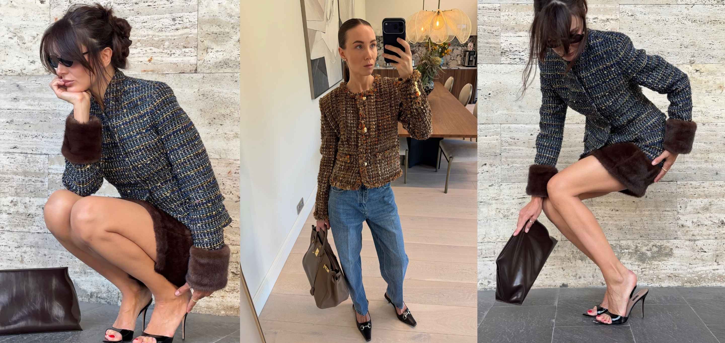 Tweed, zlatni dugmići i kontrastni rubovi: 10 komada inspirisanih Chanel estetikom