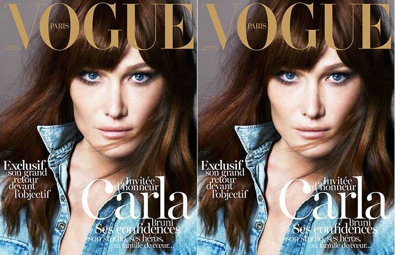 Francuski Vogue u znaku Carle Bruni
