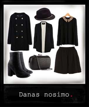 Lady in black