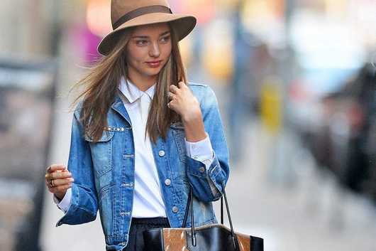 Celebrity inspiracija: Jeans jakna
