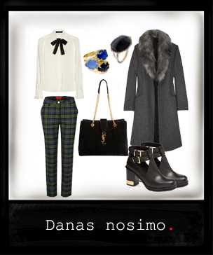 Kako nositi tartan hlače?