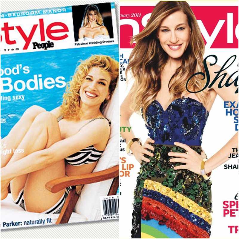 Sarah Jessica Parker na naslovnici 1995. i 2014.