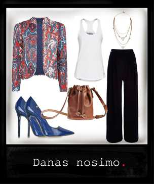 Hlače širokih nogavica za chic kombinaciju