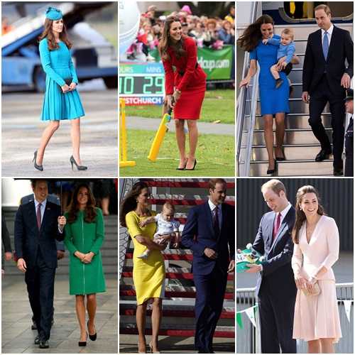 Paleta boja s princezine australijske turneje