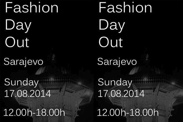 Fashion Day Out Sarajevo: Nedjelju rezervirajte za kupovinu dizajnerskih komada!