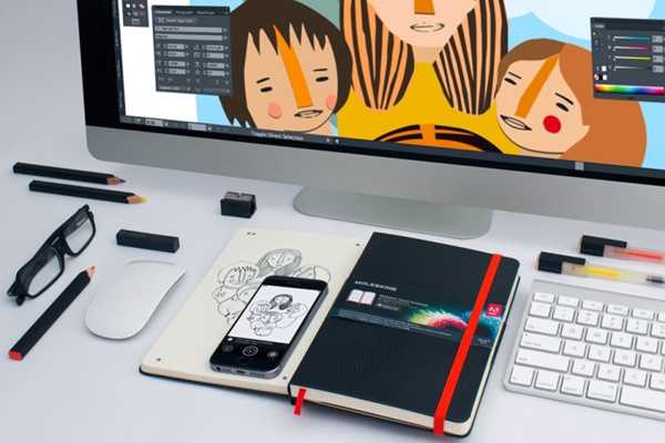 Sjajna vijest za kreativce - novi Moleskine notes prenosi skice direktno u Photoshop
