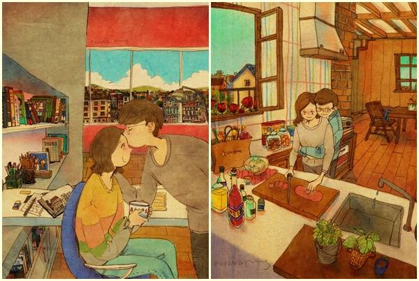 Iskrena priča o ljubavi prepričana kroz neodoljive ilustracije