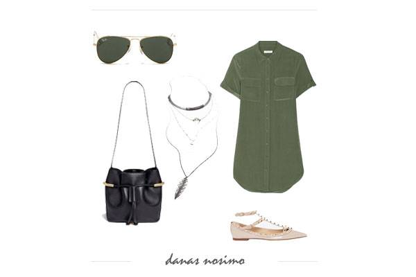 Haljina u military stilu za završetak radnog tjedna