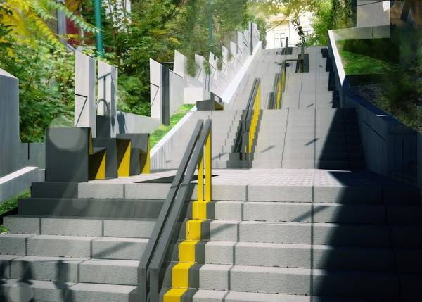 Sasvim neobične stepenice u centru Sarajeva!