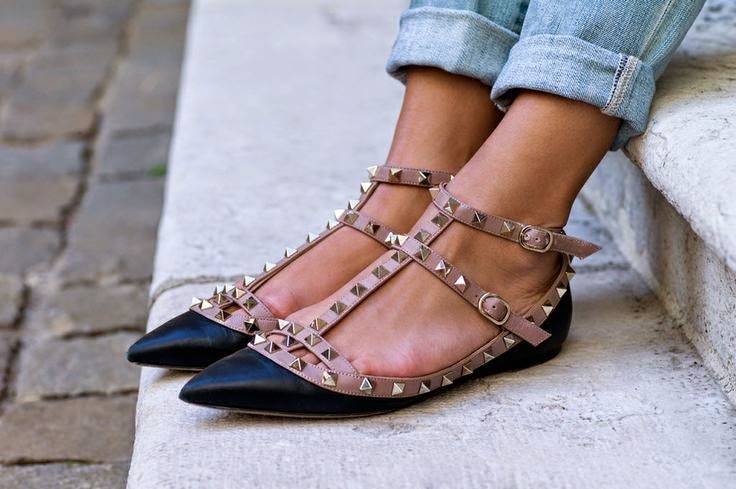 Street style dnevnik klasičnih crnih baletanki