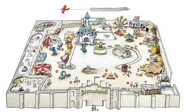 banksy-dismaland skica