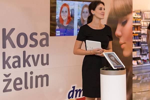 Odaberite svoju savršenu boju kose uz novu dm mobilnu aplikaciju!