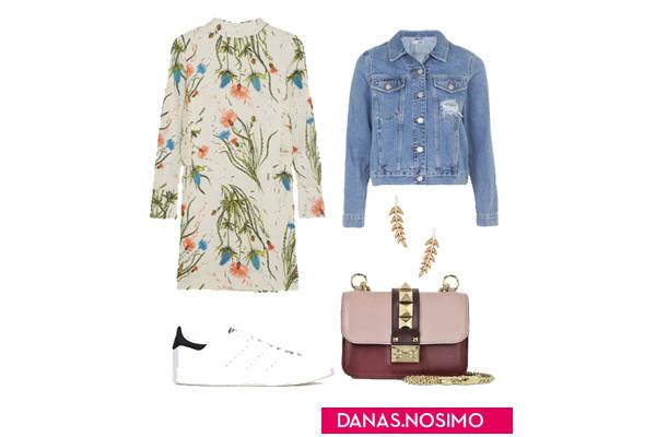 Tenisice i haljina – omiljeni street style par