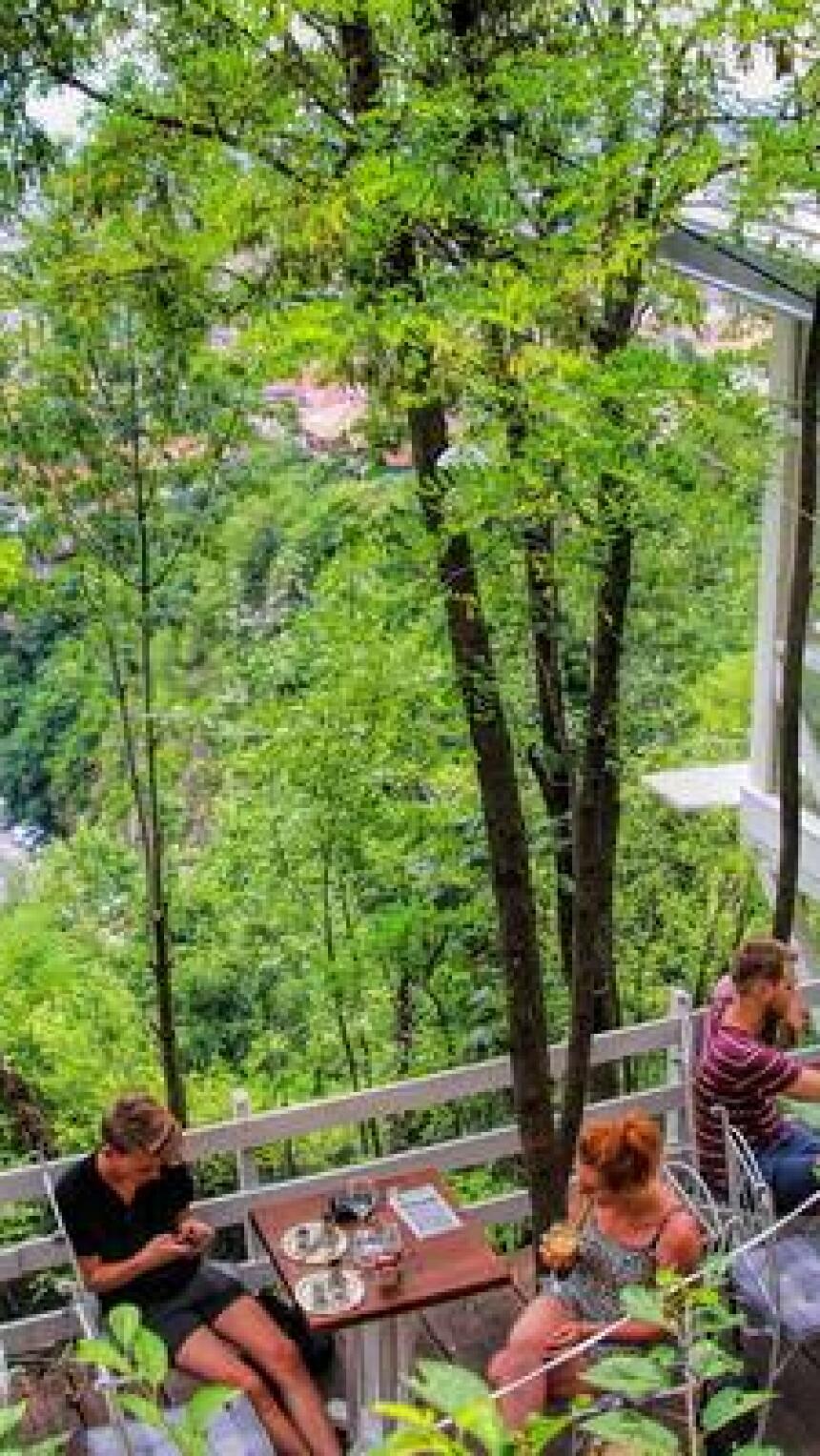 Caffe Kamarija  - šarmantan caffe s jedinstvenim pogledom na Sarajevo
