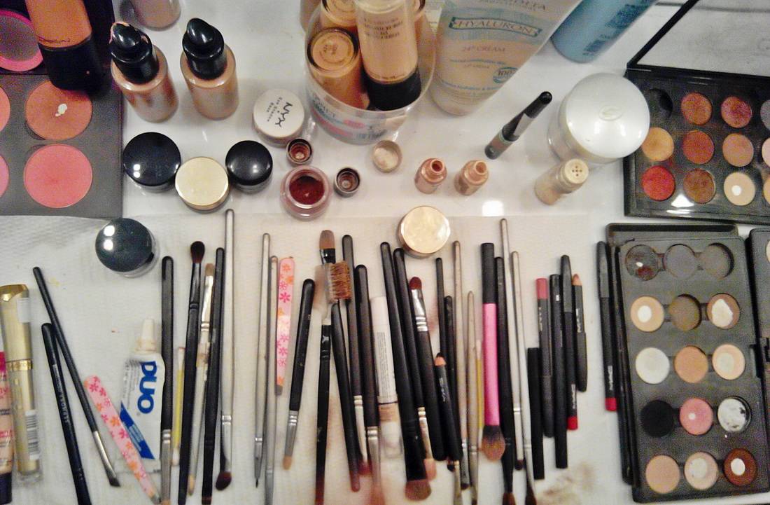 MODAMO linija backstage makeup