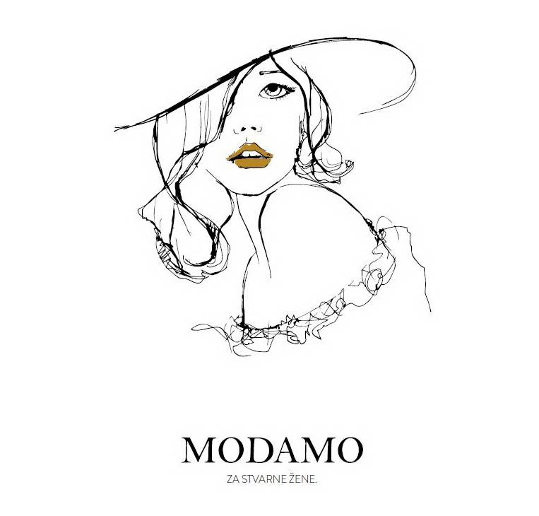 MODAMO za stvarne zene logo