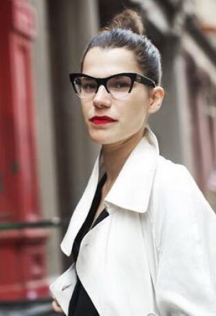 17 cool street style kombinacija sa dioptrijskim naočalama