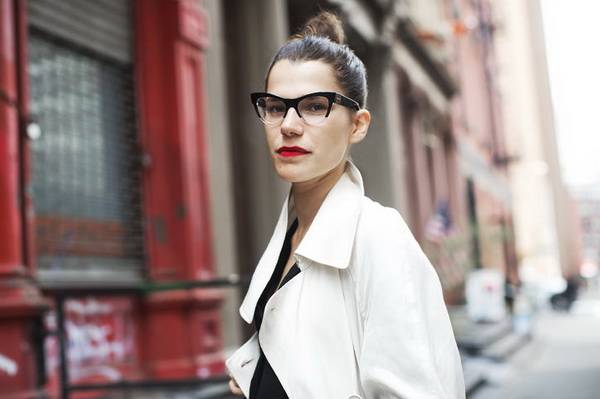 17 cool street style kombinacija sa dioptrijskim naočalama
