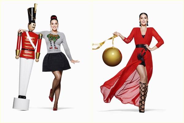 Vesela blagdanska H&M kampanja s Katy Perry