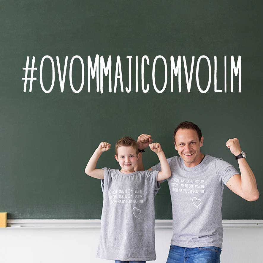 ovom majicm volim enis