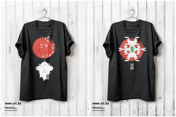 Kako izgledaju majice kojima je inspiracija Star Wars, BiH i Space Invaders?