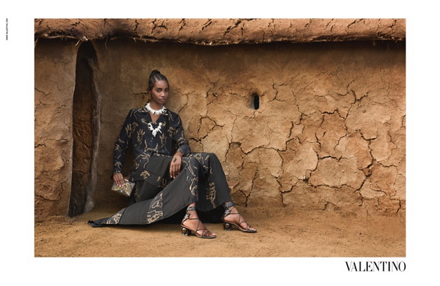 Fotografijama proljetne Valentino kolekcije koje su snimljene u Africi ćete teško odoljeti
