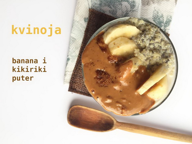 kvinoja banana kikiriki puter2