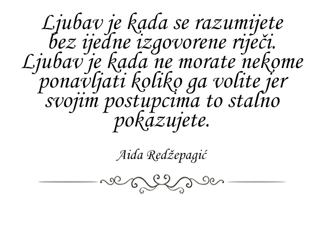 ljubav modamo aidaredzepagic