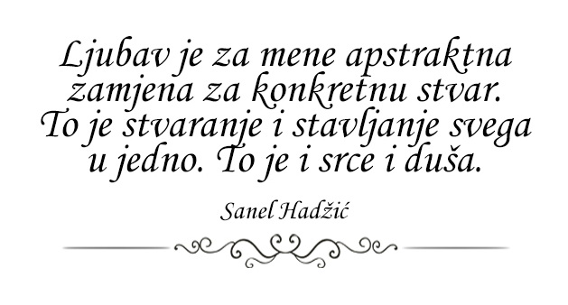 ljubav modamo sanelhadzic
