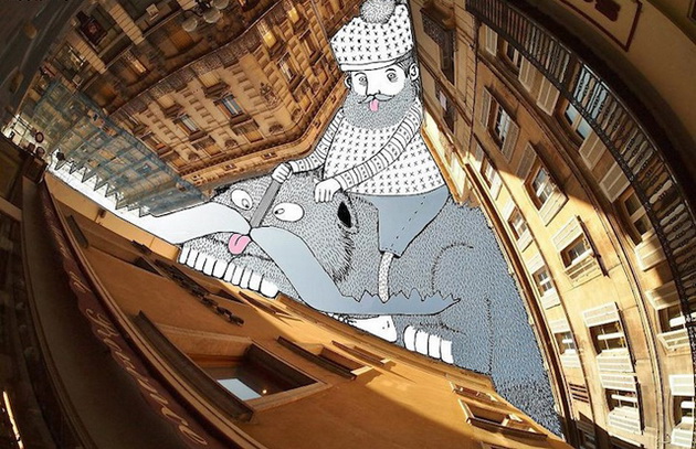 Street art umjetnik koji svojim fotografijama priča nevjerojatne bajke