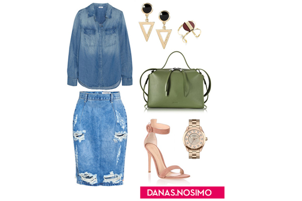 Kombinacija jeansa i jeansa je street style formula koju volimo