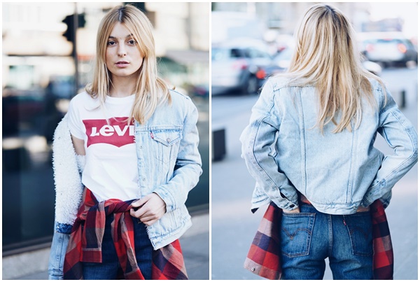 1 traperice na tri načina: Kako blogerica Ajla Hodžić kombinira kultne Levi's traperice za šetnju gradom?