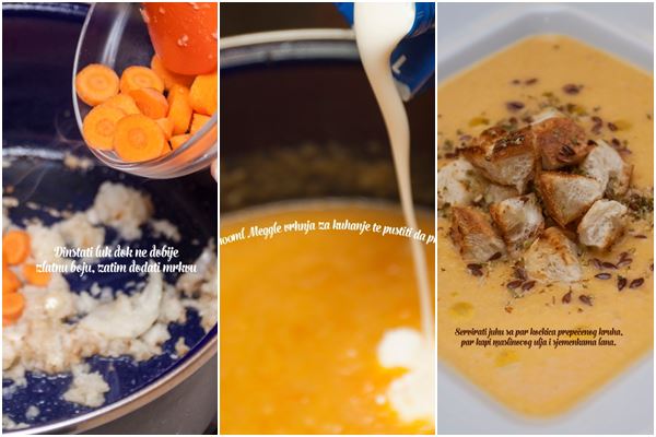 DIY gastro izazov: Najkremastija jesenska Meggle juha od tikve